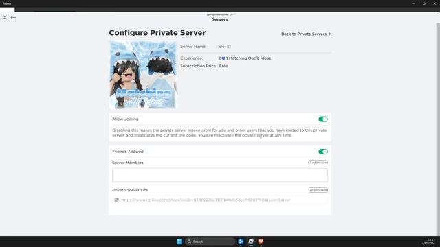 Как удалить частный сервер в Roblox смотреть онлайн