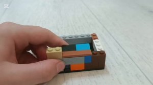 Как сделать сейф-копилку из Лего с ключом без техник