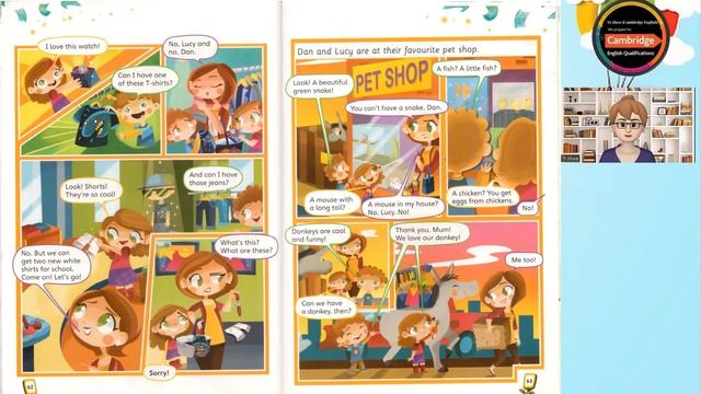 Story fun 1 _ Starters _ 8 Not Today! _ Listening and Reading!