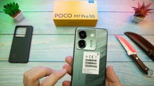 Первая распаковка и включение: POCO M7 Pro Global Version и обзор ?