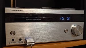 Звук музыкального центра GRUNDIG CMS 4000 на небольшой громк?