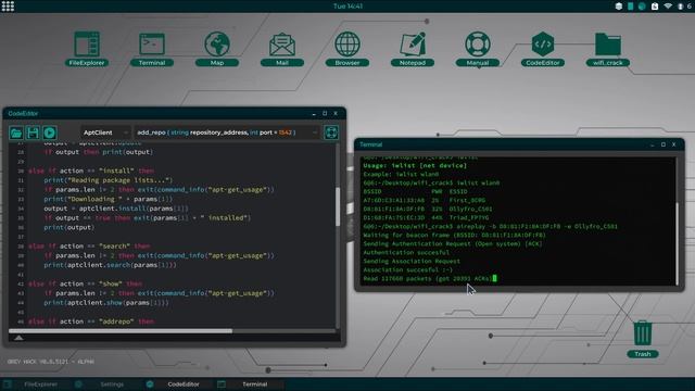 как взломать wifi в игре Grey Hack!!! смотреть онлайн