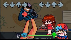 прохожу мод бомбы в FNF