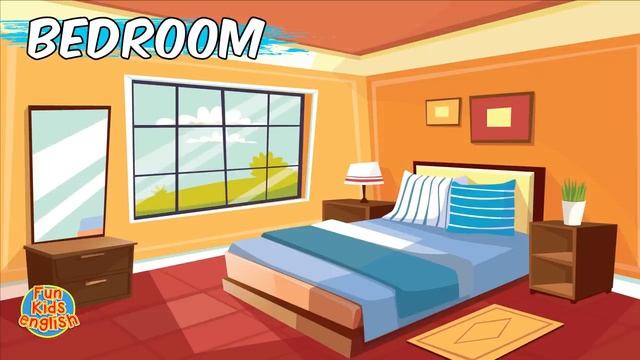 Parts of the House Kids Vocabulary смотреть онлайн