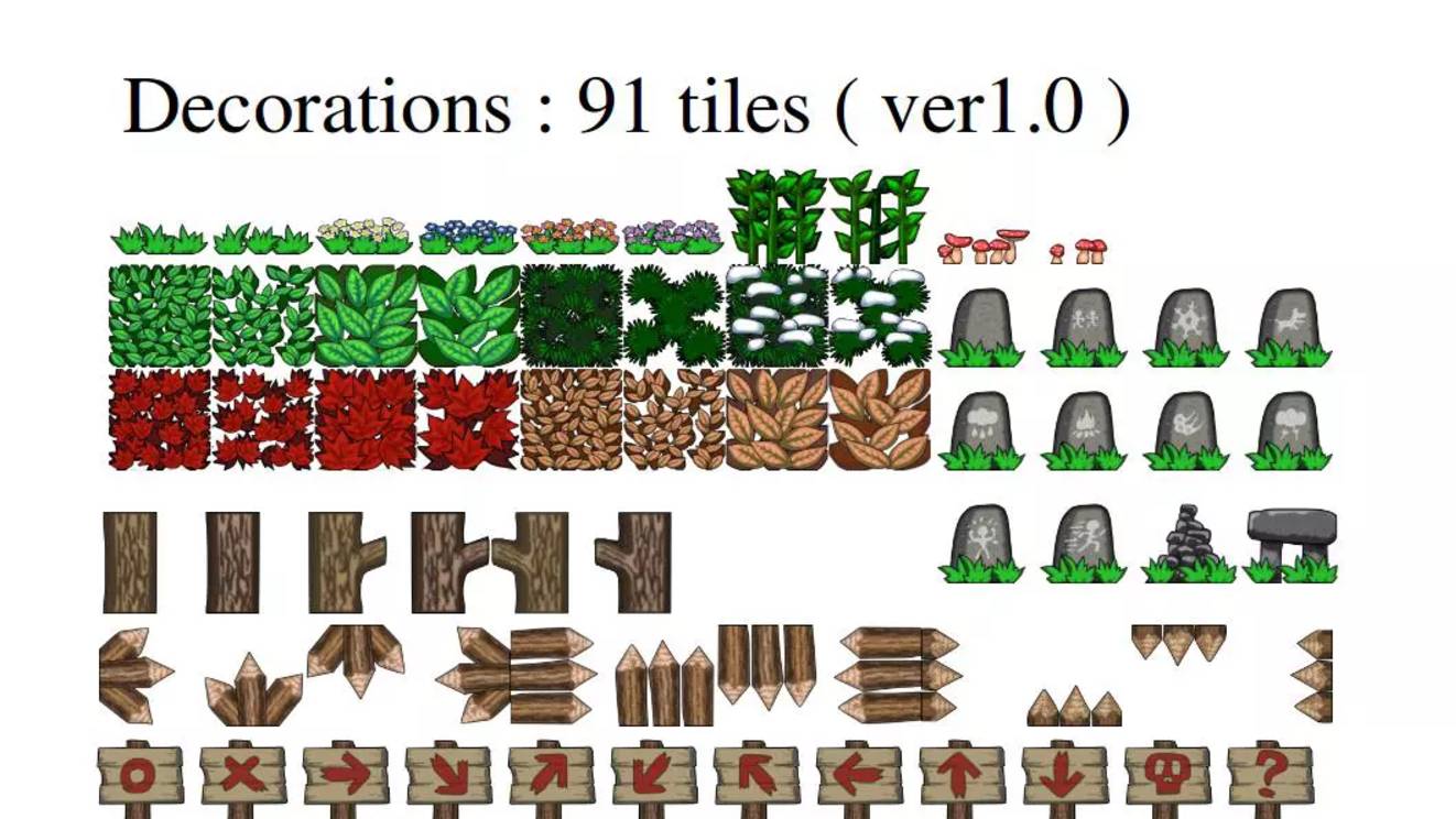 Asset Unity - Too Cube Forest, the free 2D platformer game tile set. смотреть онлайн