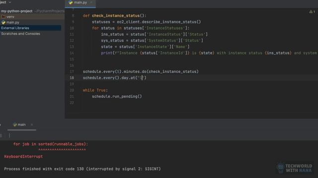 14.6 Write a Scheduled Task in Python смотреть онлайн