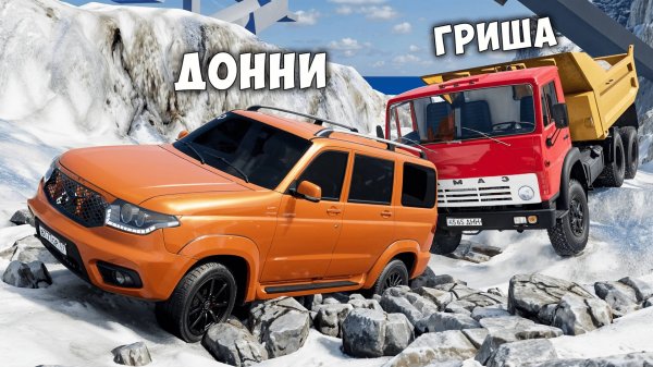 ВПЕРВЫЕ ПРОХОЖУ НОВЫЙ СНЕЖНЫЙ СКИЛЛ ТЕСТ В BEAM NG DRIVE! ПОЛОСА ПРЕПЯТСТВИЙ В BEAM NG DRIVE!