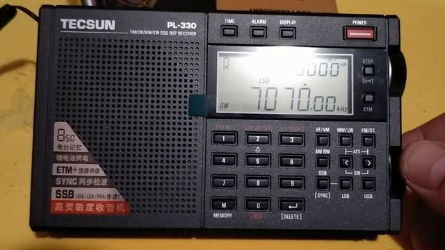 Tecsun PL 330/сегодня первая проба радиоприемника после по смотреть онлайн