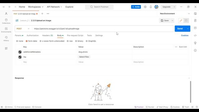 Postman для QA. Передача данных в формате multipart/form-data смотреть онлайн