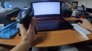 Подключение и настройка беспроводного сканера AT830W