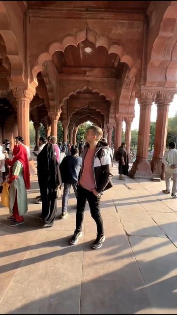 🇮🇳🕌 Индия: прекрасная крепость Red Fort в Дели #путешествия #индия #достопримечательности #travel