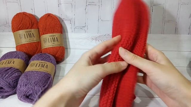 Шапки бини - мои мысли и впечатления, пряжа Drops Lima смотреть онлайн