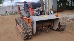 Самодельная радиоуправляемая газонокосилка (3)