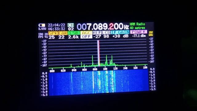 sdr 101 прием на 40 метров. смотреть онлайн