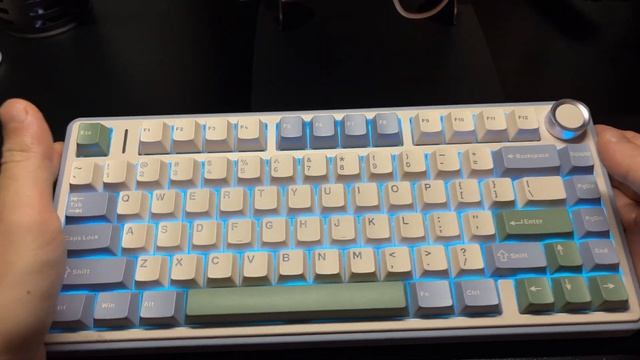 Обзор на блютуз клавиатуру AULA F75