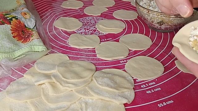 Курзе и вареники с творогом🥟🥟🌻