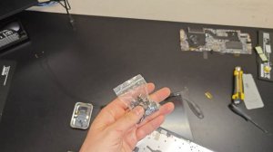 MSI ms14 d1 - восстановление крепления петель на корпусе