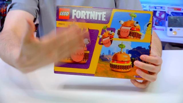 LEGO FORTNITE  - ОБЗОР БУРГЕРА ( не ешь, подумай! )