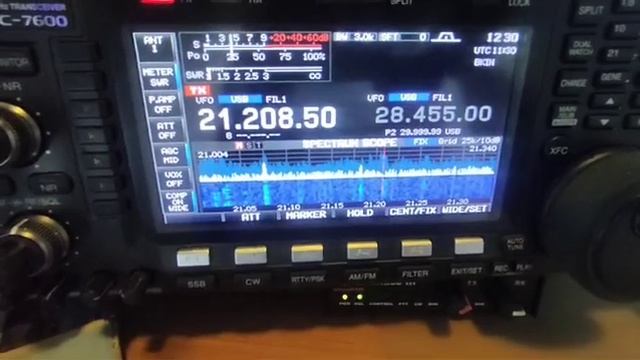 21Mгц R9AAB испытывает усилитель на 2-х ГК-71 Денис DM4KJ прои смотреть онлайн