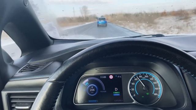 Nissan leaf Ниссан Лиф 2018 40 кВт. Запас хода, режимы езды, сто? смотреть онлайн