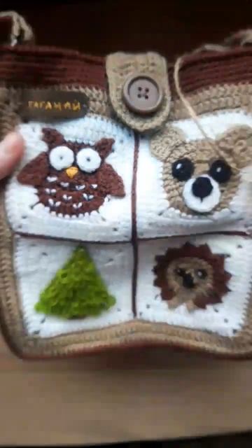 Детская сумочка крючком #handmade #вязанаясумка #детская #сумочки #сумкакрючком #knitting #knitbag смотреть онлайн