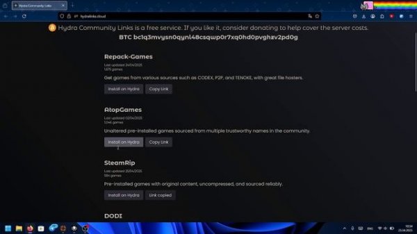 как скачать игры с hydra launcher