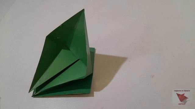 Динозавр из бумаги. Оригами смотреть онлайн