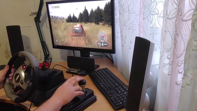 Игровой руль Cowboy ITEM PS-880 с ручником в 2025 смотреть онлайн