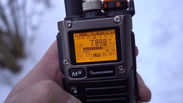 Тест приёма на Quansheng UV-K5(8) с платой приемника SI4732 V5