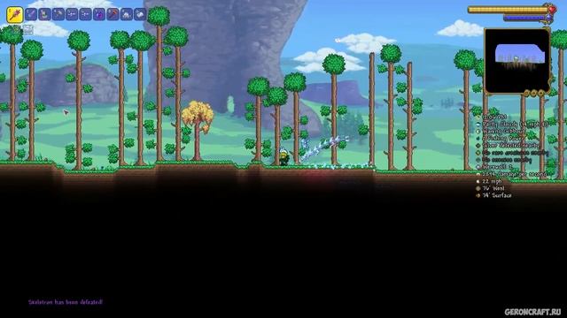 РАДУЖНАЯ ПУШКА Террария (СИД на 1.4.4.9) или Как найти Ста?