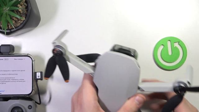 Подключение и настройка DJI Mini для съемки 4K видео  | поша