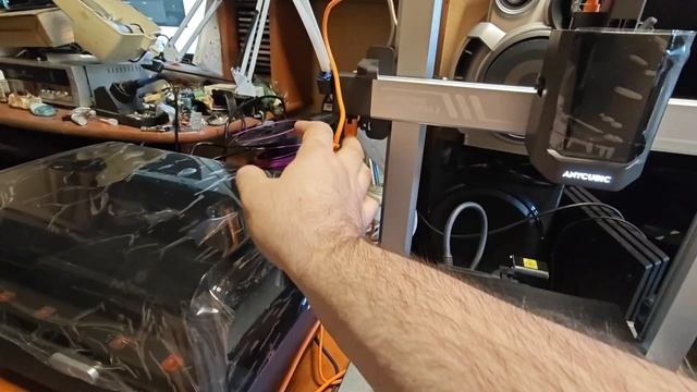 Сборка  Anycubic Kobra 3 Combo. Часть вторая.