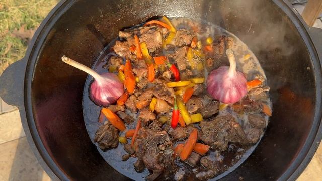 АНДИЖАНСКИЙ ПЛОВ. Плов на костре. ANDIJAN PILAF.