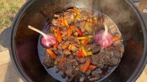 АНДИЖАНСКИЙ ПЛОВ. Плов на костре. ANDIJAN PILAF.