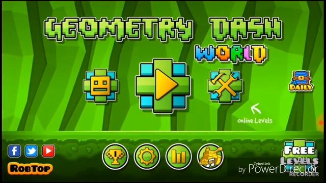 ИГРАЮ В Geometry Dash World \ ОБЗОР ИГРЫ \ AS KING смотреть онлайн