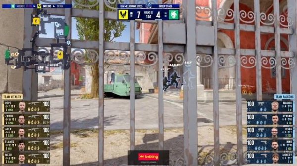 Vitality проти Falcons | Карта 2 | IEM Melbourne 2025