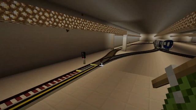 Minecraft Transit Railway Обзор мода 1.18.2
