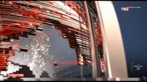 Часы и начало программы "События" в полночь (ТВ Центр (+4