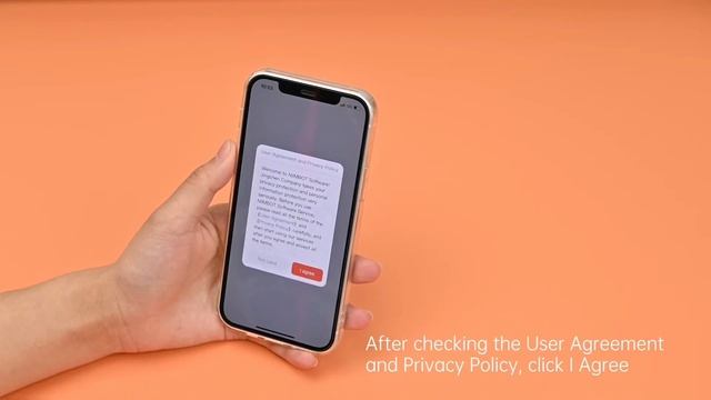 Беспроводной мини принтер для наклеек, Niimbot D110, Белый -