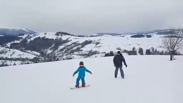 Первые шаги в сноубординге