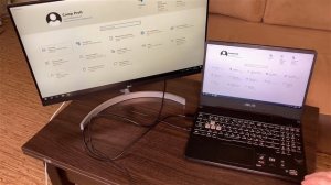 Как Подключить Монитор к Ноутбуку | Подключение Второ?