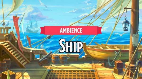 Ship D&D TTRPG Ambience 1 Hour by Bardify
