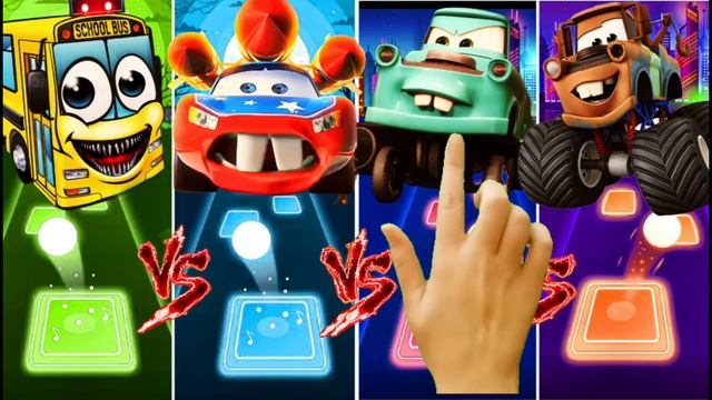 Микс-Автобус пасхального веселья Веселый Маккуин, Пасха Маккуина, Сумасшедший Маккуин - Плитки надеж