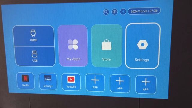 Проектор Magcubic HY450 Android 11 яскравість 900ANSI НОВИНКА 2024 смотреть онлайн