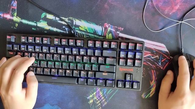 Обзор Клавиатуры REDRAGON DAKSA k576r смотреть онлайн