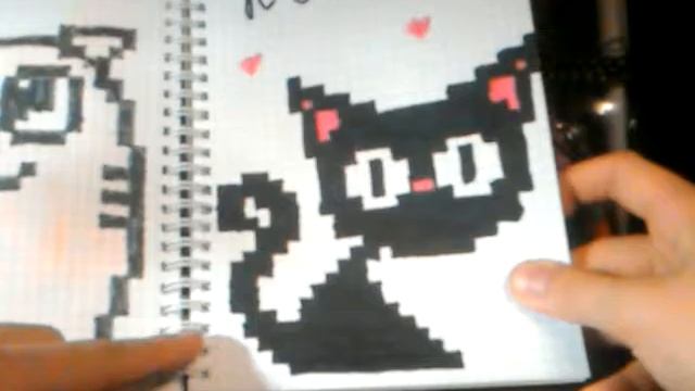 Мои рисунки по клеточка смотреть онлайн