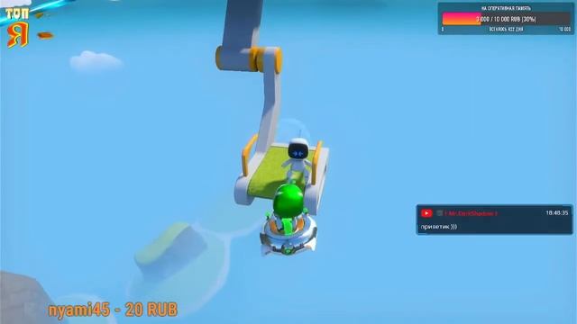 СТРИМ THE PLAYROOM VR / PSVR / Игровая комната на двоих смотреть онлайн