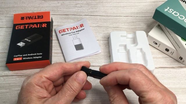 Getpairr A1 Mini Беспроводной CarPlay Android Auto смотреть онлайн