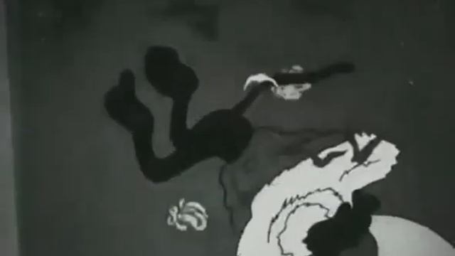 В Африке жарко.   Советский чёрно-белый мультфильм 1936 г