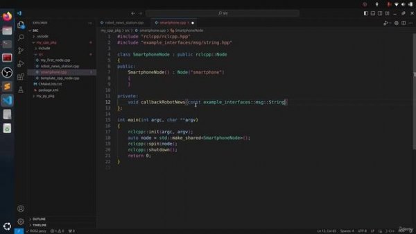 05. ROS 2 Topics - Make Your Nodes Communicate Between Each Other